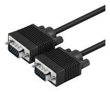 15m Good Quality VGA 15 Pin Male to VGA 15Pin Male Cable for LCD Monitor, Projector