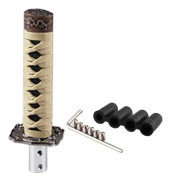 Mode 1 Set Universal Samurai Svärd Fordon Bil Växelspaksknopp Katana Metall-Typ 6 Type 6