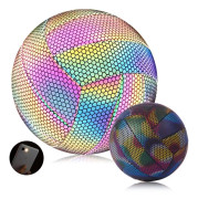 MILACHIC Fluorescent Volleyball No.5 PU Machine Stitched Volleyball(6931 Colorful)
