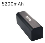 Ersättningsbatteri för dammsugare, kompatibel med Xiaomi Roborock S50 S51 S55 T60 E352-00 S502-00 C10 E20 E35 14.4v 5.2ah Sc-batterier [DB] 1PCS 5200mAh Black 14.4V