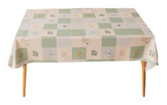 Tecknad vattentät pvc duk hem soffbord duk