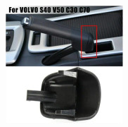 Svart Bil Handbromshandtag Spakskydd Passar VOLVO C30 C70 2006-2013 Direkt Ersättningshandtag Spakskydd-