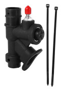 Scuba Diving Universal Bcd Power Inflator Med 45 Graders Vinklad Munstycke För Standard 1 Tums Slang