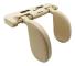 A02 Adjustable Car Auto U-shaped Memory Foam Neck Rest Cushion Seat Pillow (Beige)
