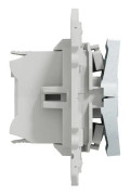 Schneider Electric-strömbrytare - S510208 - Odace, rulljalusibrytare Vit Recycle 3 upp/ned/stopp-skruvknappar