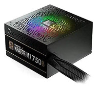 Gamdias Kratos M1-750B RGB ATX-strömförsörjning - 750W (svart) brons