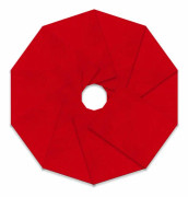 Filt - ullfilt - Trimits filtsats - AF0129 - 10 paket filt, röd, 23 x 30 cm