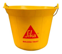 Sika - 547694 - Mason hink för blandning, dosering och transport av murbruk, beläggningar och kakellim, 11 L, Gul