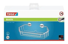 tesa 40222-00000-00 baath Plus Duschkorg Lim Krom (glänsande)