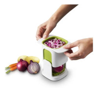 Joseph Joseph ChopCup för att hacka grönsaker och göra pommes frites, vit (20175)