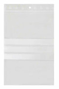Dozio-kortkuvert - Transparenta kuvert med tryckförslutning - Internt format 40 x 60 mm - Paket med 100 stycken