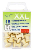 Förvaringsskydd - K3t skydd - 48918 - Tryckstift, Trä, Brun, 16 x 25 mm