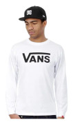 Vans SP15 Klassisk långärmad T-shirt Vit-Svart