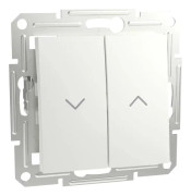Schneider Electric Switch för rulljalusi Asfora vit (RAL 9003) EPH1370521D