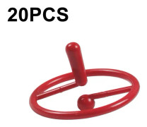 20 PCS Suspension Exclamation Mark Gyroscope Decompression Small Toy(Red)