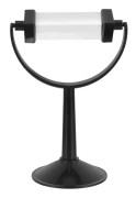 Optiskt glas triangulärt prisma fysik spektrum undervisning triangulärt prisma med fäste (18X11CM, som visas på bilden)