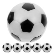 32mm fotbollsspel svart/vit boll (vit)