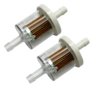 Ersättningsbränslefilter för Briggs Stratton 691035 40 Micron Bränslefilter 1/4 " Inline Bränslefilter Kompatibel med Kawasaki FH430V