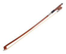 1/10 Violinbåge ersättning rosenträ violinbåge med hästtillbehör (45X2cm, slumpmässig färg)