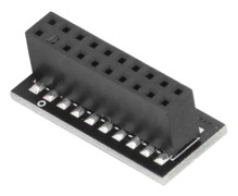 TPM 2.0-modul, professionellt LPC-gränssnitt 20-stifts fjärrkortkryptering säkerhetskort elektronisk komponent, för moderkort för PC för dator