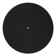 Skivspelare Slipmat Ullmatta Förhindra Vibration Slip Statisk Skivtallrik Matta Svart Matta för LP Vinyl Record Player