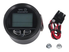 Vattentät digital varvräknare GPS LED-display hastighetsmätare med timräknare för modifiering av elcykel