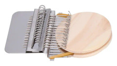 Mini Darning Maskin DIY Bärbar Darning Loom Stickmaskin