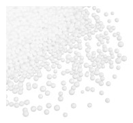 1 påse skumpartiklar soffa skumfyllda sofffyllningspartiklar gör det själv-tillbehör (0.20X0.20X0.20CM, vit)