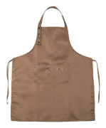 Denimcanvasfickor Bakkockar Köksförkläde（Kaffe）