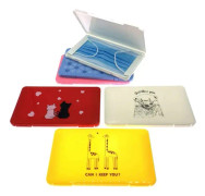 6st Face Case Cover Mask Cover Förvaringsbox Masker Organizer Bärbara förvaringsboxar Face Cover Case