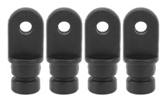 4 st Bimini topppassande nylon ögonändtopp Bimini cap för marinbåt 5/8