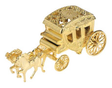 Bröllopskärra Presentask Choklad Presentask Presentask Bröllopsgåva Evenemang Kväll och Festgåva (Guld) (1 st, Guld)