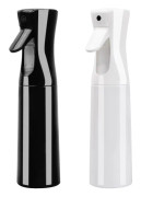 2 st tomma plastsprayflaskor för hårvatten 300 ml kontinuerlig vattendimma tom sprayflaska, multifunktionell fin dimma vattensprayflaska