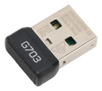USB-mottagare för Logitech G703 för LIGHTSPEED trådlös mus Trådlös 2.4G-teknik Portabel musadapter