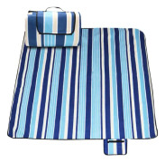 Picknickfilt 200 x 200 cm - Isolerad och vattentät - Blå