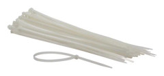 Nylonbuntbandset - 4,8 X 300 mm - Vit (100 st)