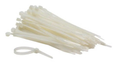 Nylonbuntbandset - 4,6 X 120 Mm - Vit (100 st)