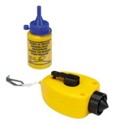 Defi - Chalk Line Rulle - 7,5 M - Med 28 G Blue Chalk Powder