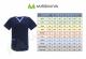 Professionell tunika - Misemiya proffsblus - KX-G713 - Scrub Top för män