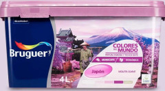 Bruguer Colores Del Mundo 4 L Violett - Målad för vackra väggar hemma. Skapa en färgstark atmosfär med denna violett nyans.