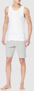 Long Life Soft Sleeveless Shirt White