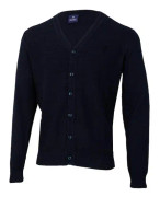 Väst - Fc porto cardigan - CMCL1L - 1er Logo Cashmere Stitch Cardigan, Multicolor, L