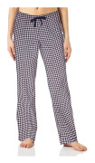 Pyjamas - Essentials nattlinne - AE1751202-BluGin-S - Amazon Poplin Pyjamasbyxor för kvinnor