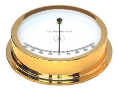 Autonautic Instrumental Nautisk Klinometer Cl175d Guld