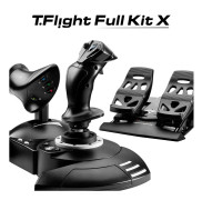 Thrustmaster T-Flight Full Kit X - Styrspak, gas och pedaler - kabelansluten - för PC, Microsoft Xbox One, Microsoft Xbox Series S, Microsoft Xbox ...
