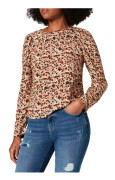 Blus - blus - liquette Pieces - 17114864 - Pccarly Ls Top BC Damblus