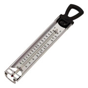 OCIODUAL sockertermometer med rostfritt stålklämma temperaturmätare för matlagning sylt socker karamell konditor