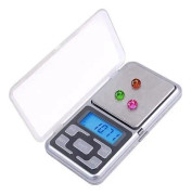Mini LCD och digital elektronisk fickvåg - precision 0,01g till 200g Aa21990