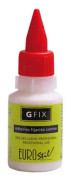 Omedelbar vidhäftning Eurostil Gfix Vit Gardiner (50 ml)
