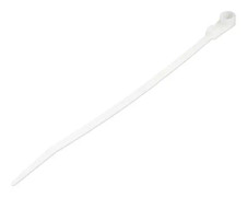 100 PACK OF PLASTIC ZIP TIES/WITH SCREW HOLE 6